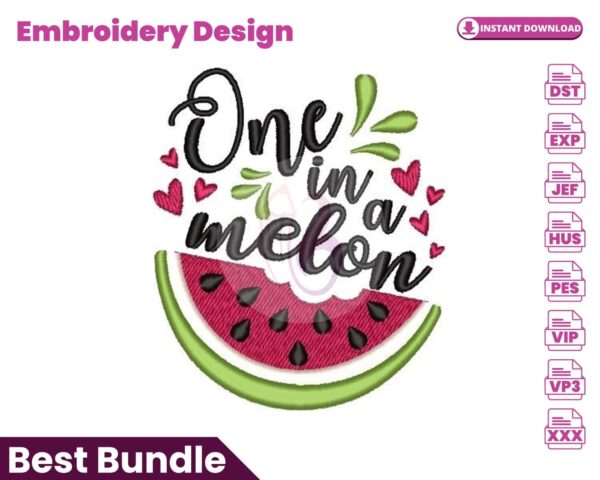 one-in-a-melon-embroidery-design