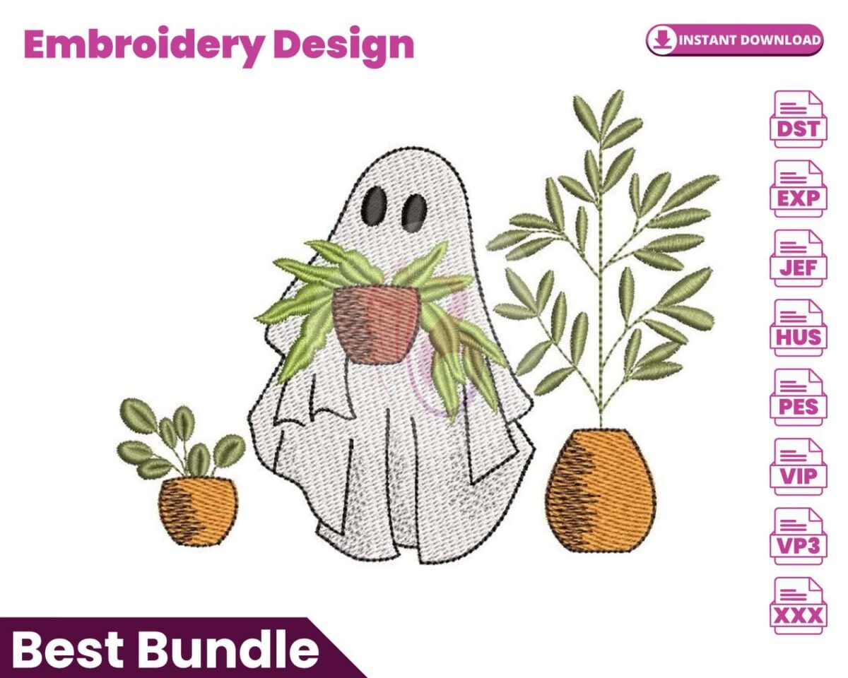 floral-ghost-embroidery-design