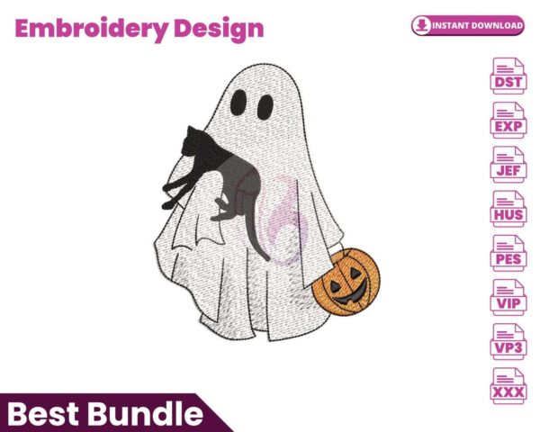 ghost-with-cat-embroidery-design
