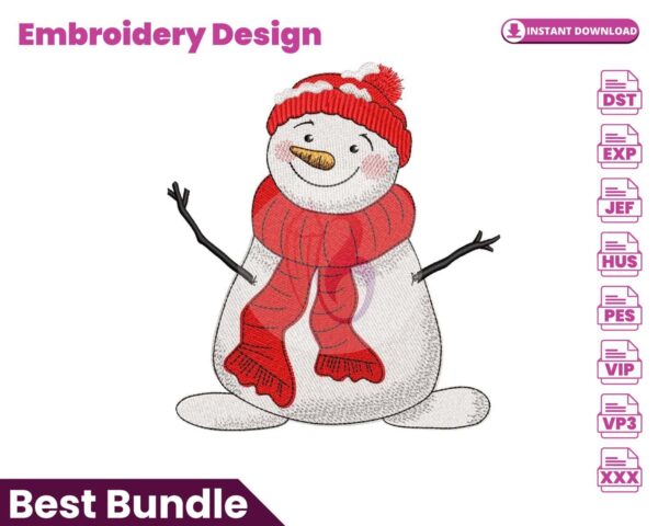snowman-embroidery-design