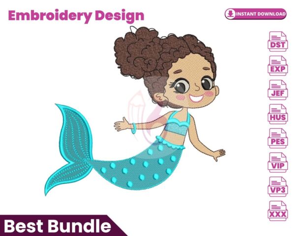 mermaid-embroidery-design