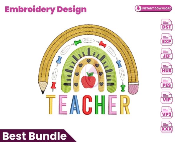 teacher-rainbow-embroidery-design