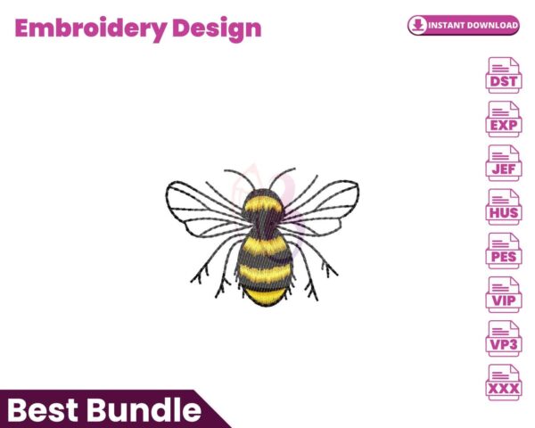 bee-embroidery-design