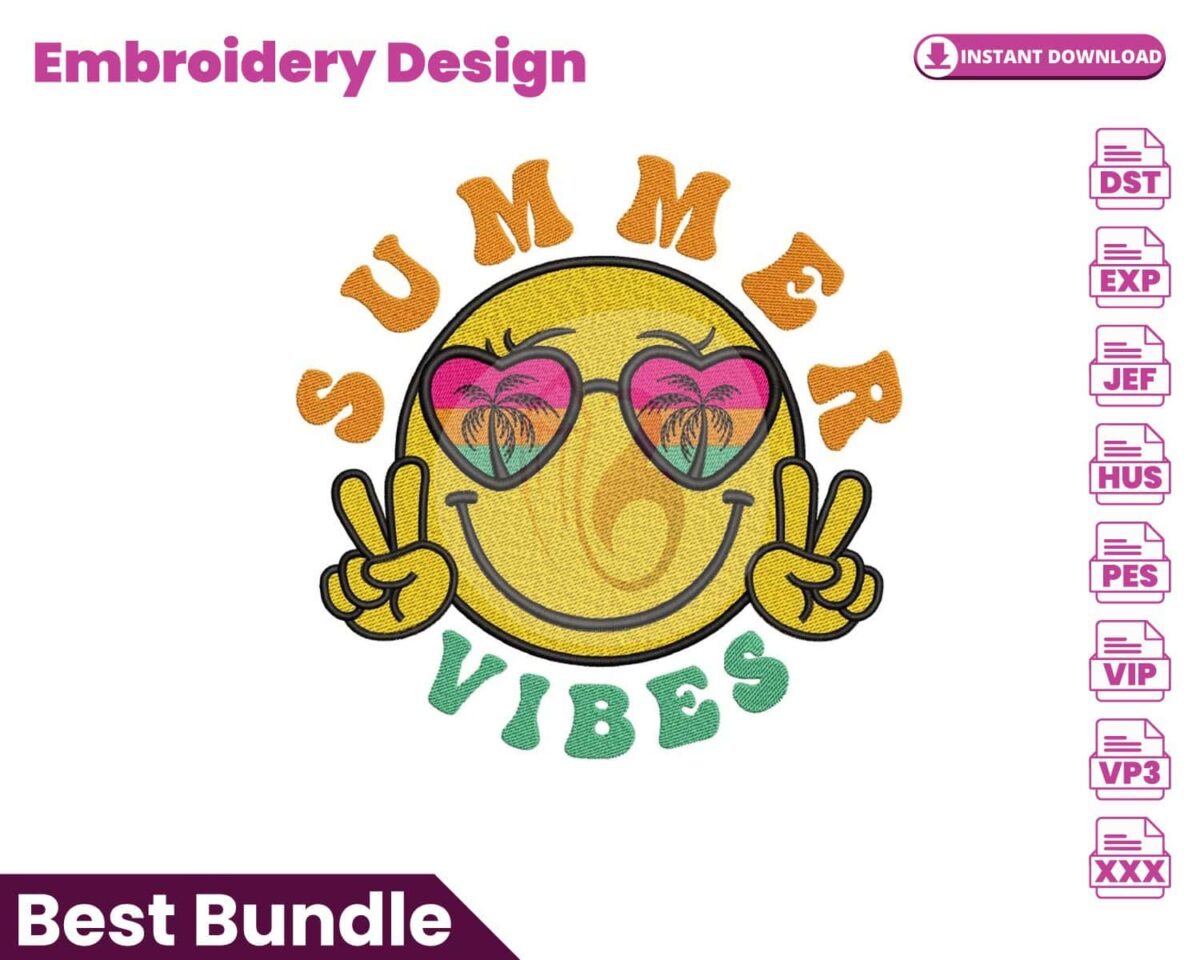 summer-vibes-embroidery-design