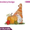 fall-gnome-embroidery-design