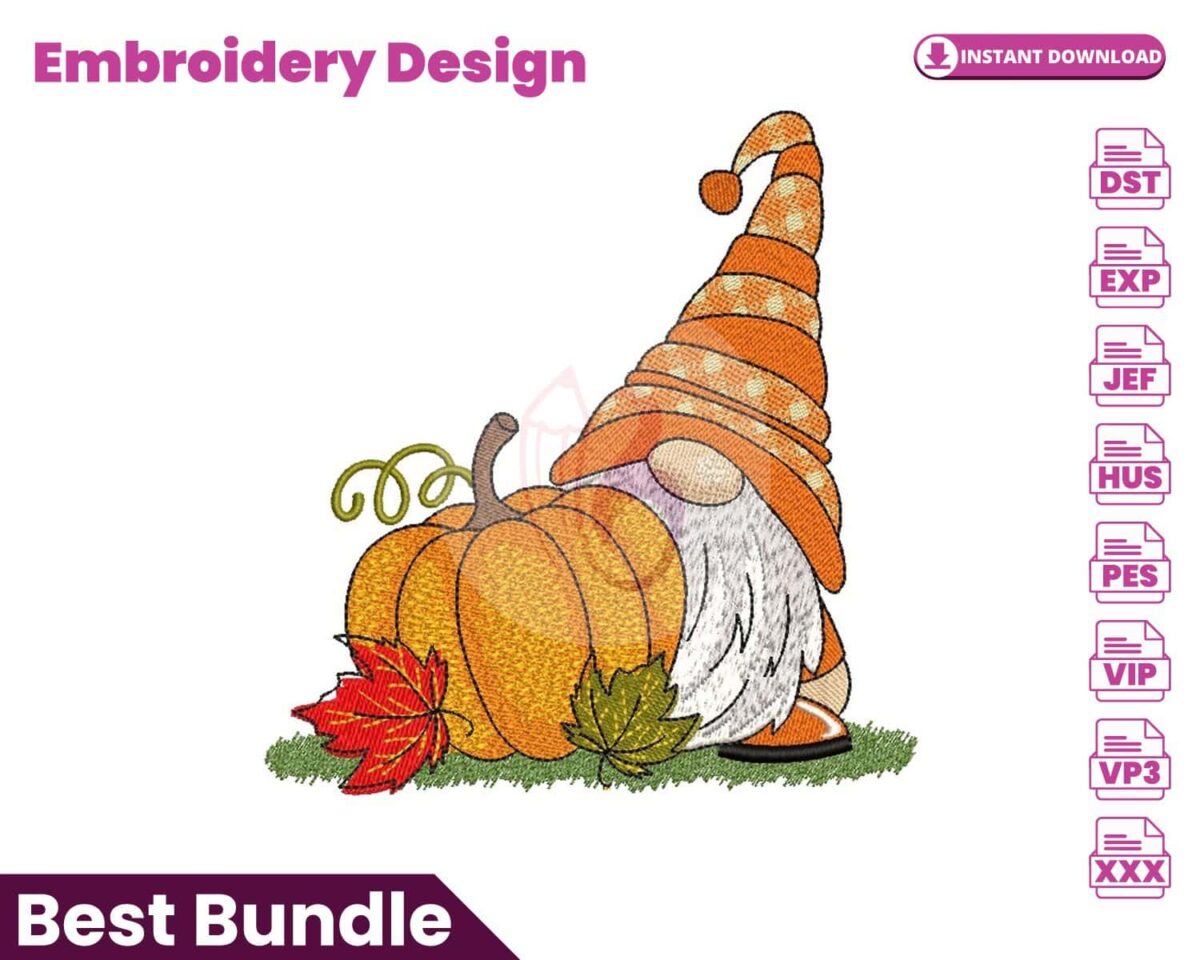 fall-gnome-embroidery-design