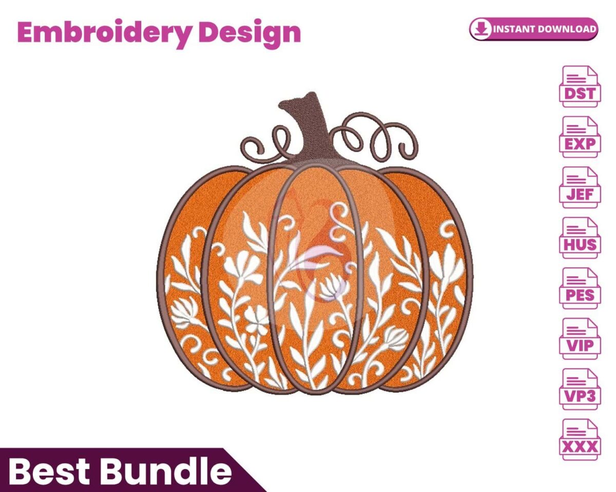 pumpkin-embroidery-design