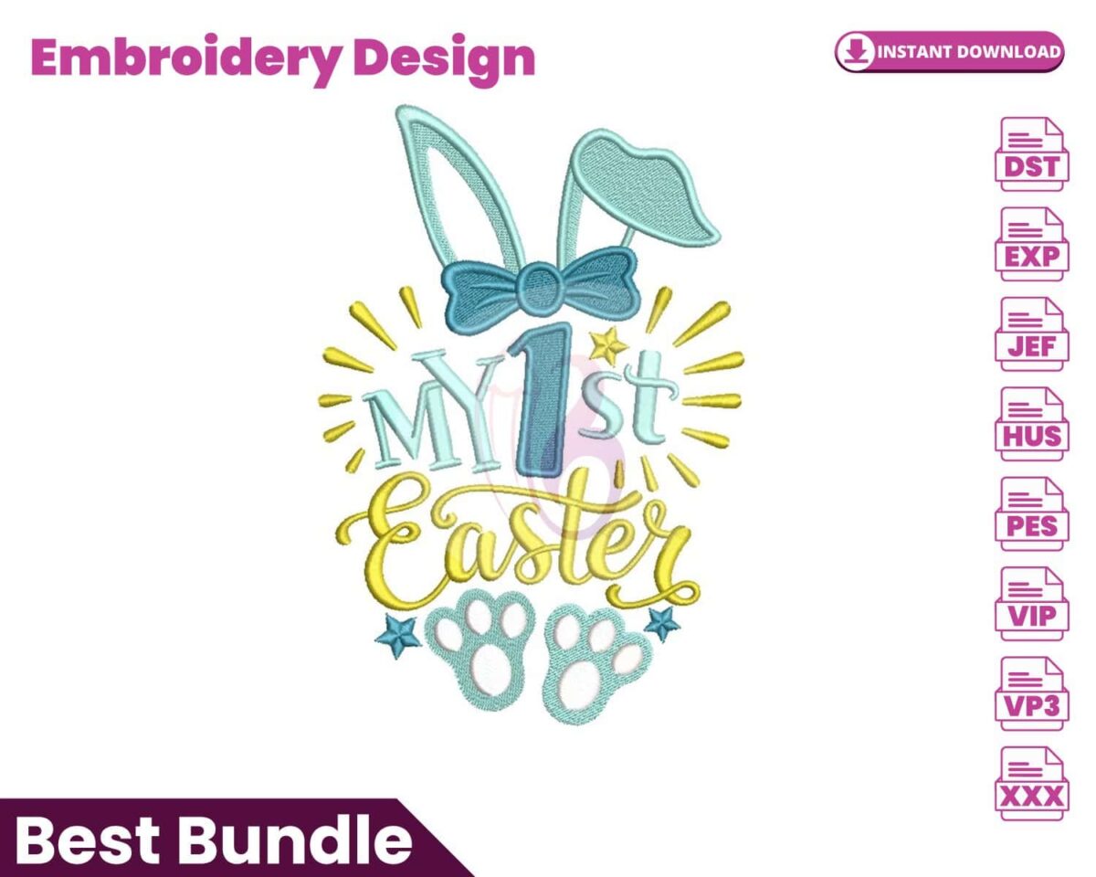my-first-easter-embroidery-design