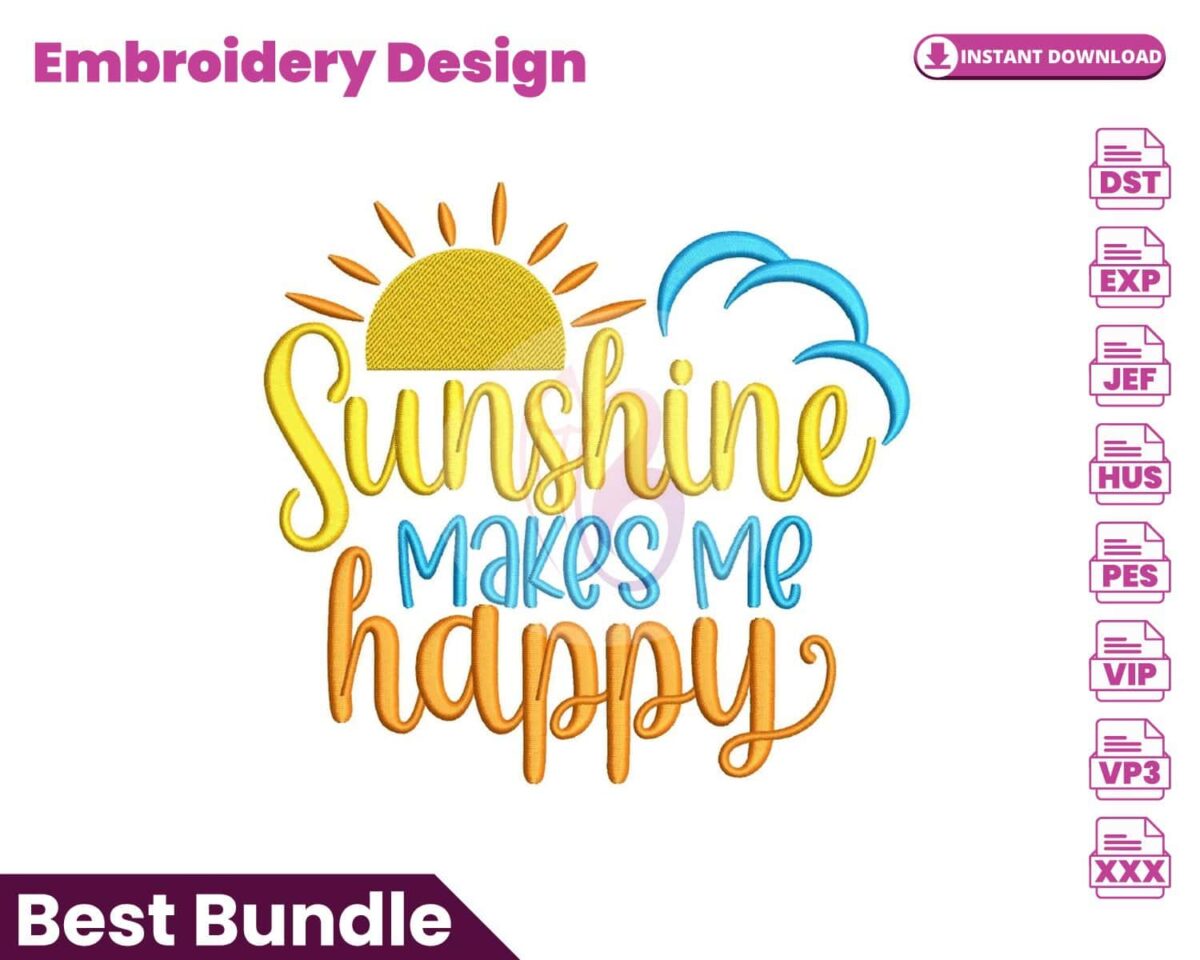 sunshine-makes-me-happy-embroidery-design