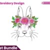 floral-bunny-embroidery-design