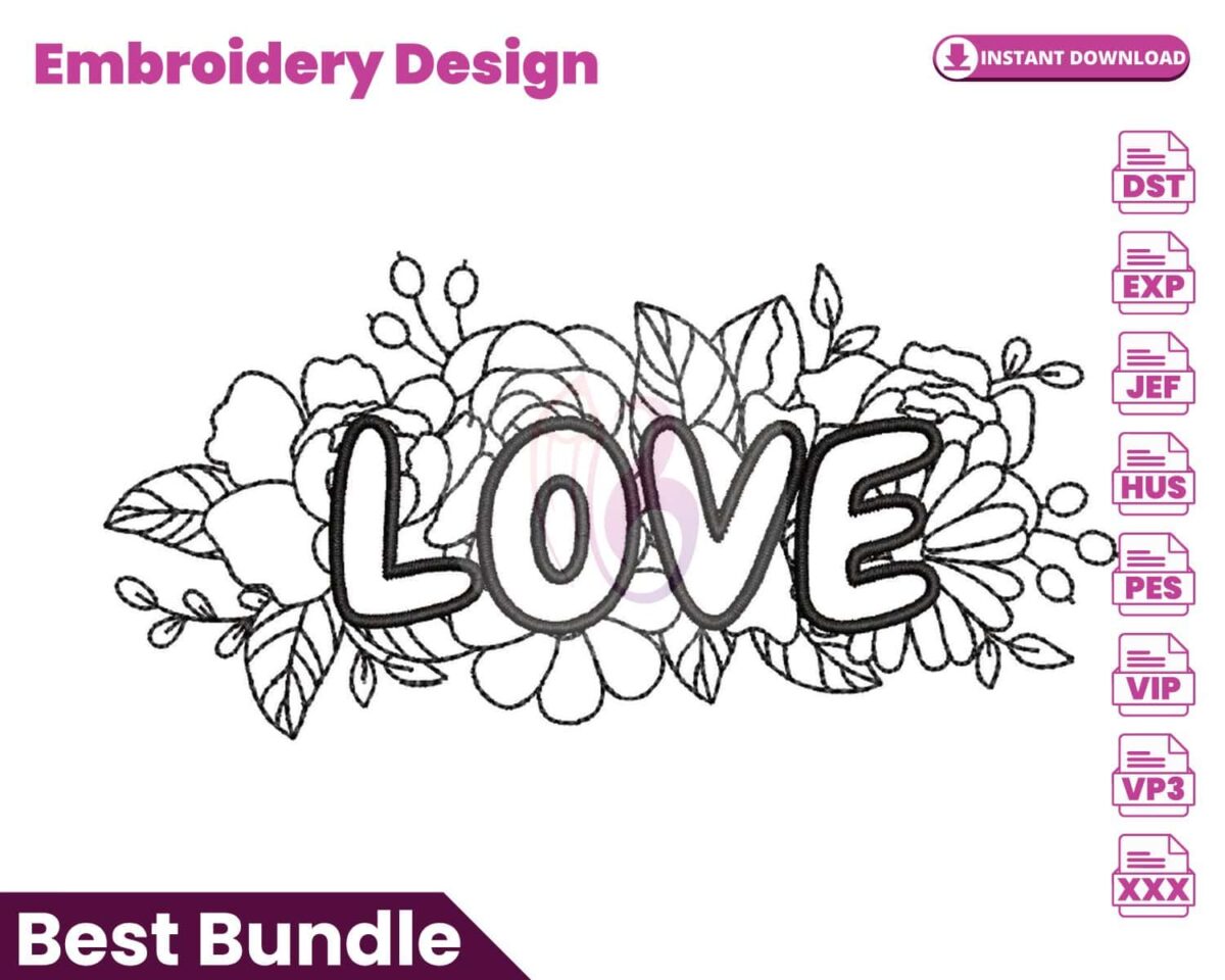 floral-love-embroidery-design