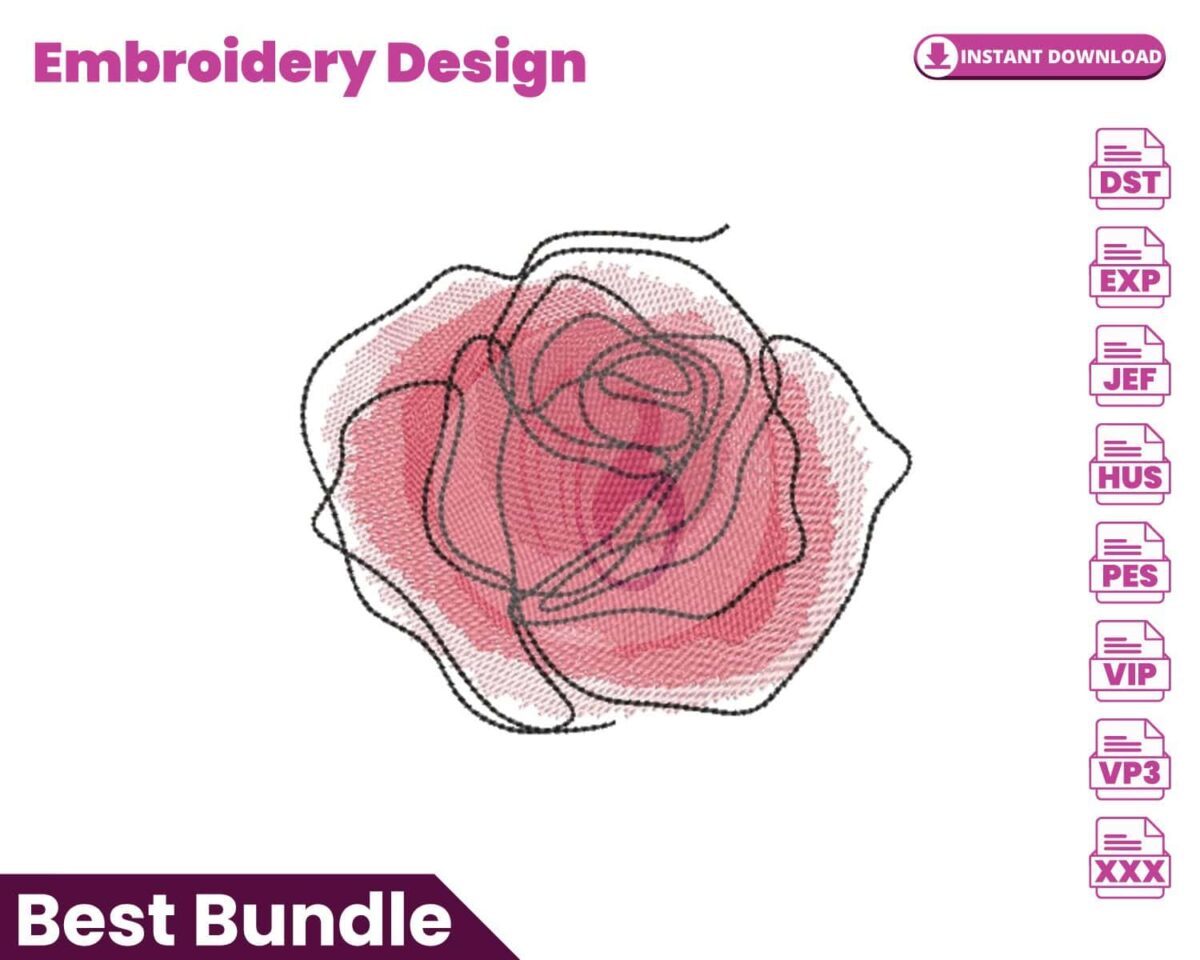 rose-embroidery-design