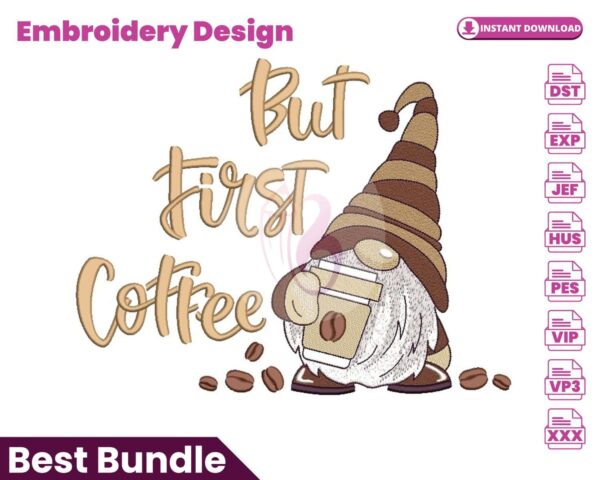 coffee-gnome-embroidery-design