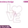 love-embroidery-design