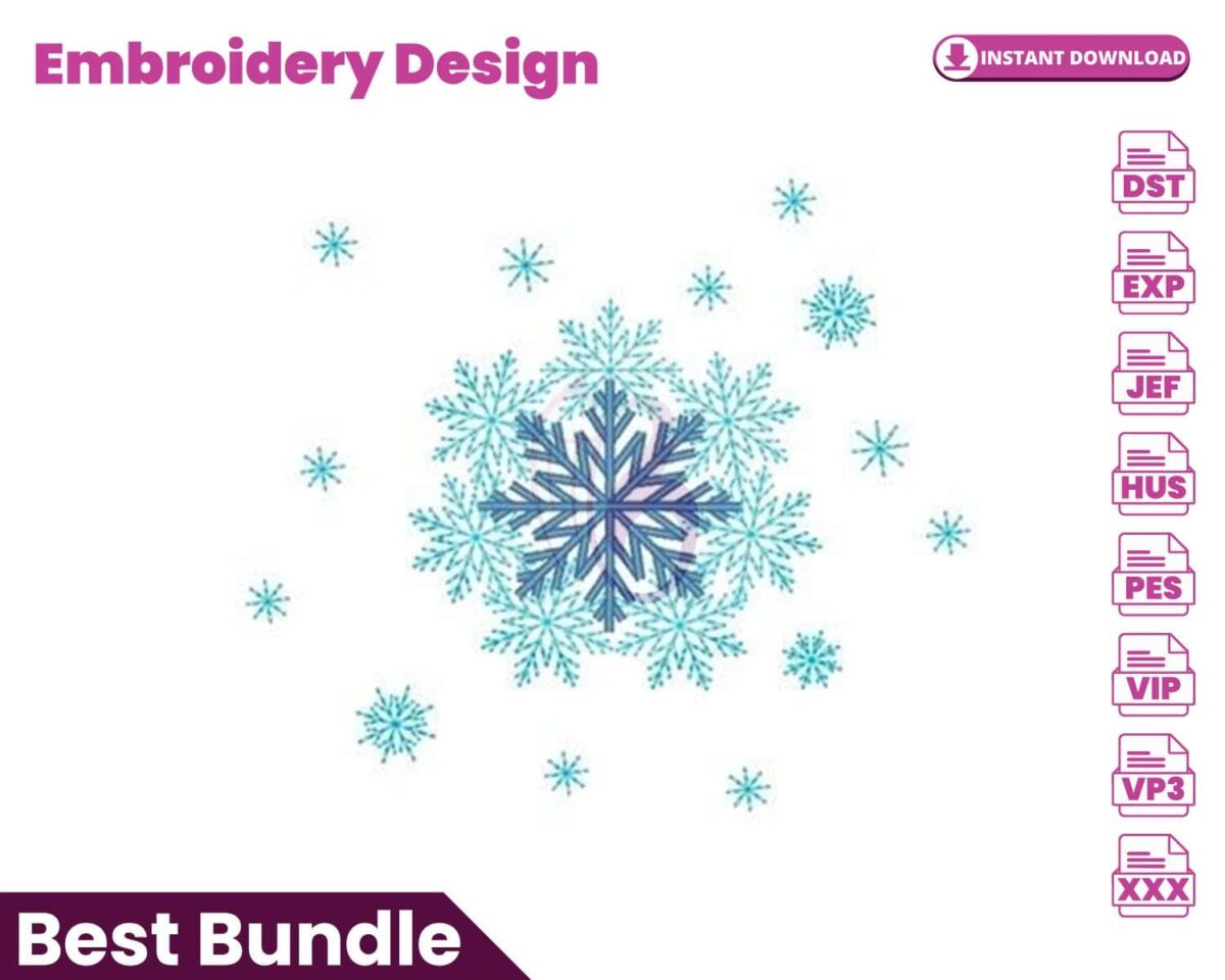 snowflakes-embroidery-design