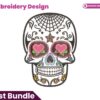 spider-web-sugar-skull-embroidery-design