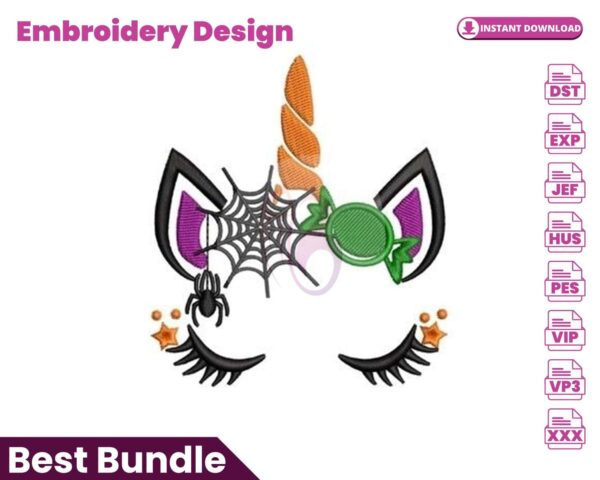 halloween-unicorn-embroidery-design