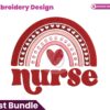 nurse-rainbow-embroidery-design