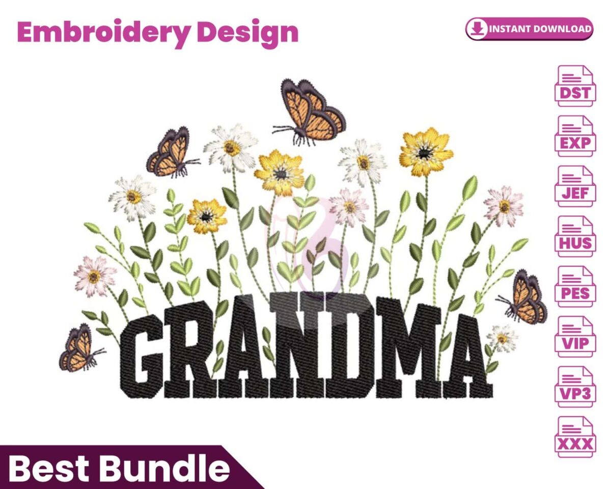 floral-grandma-embroidery-design