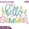 hello-summer-embroidery-design