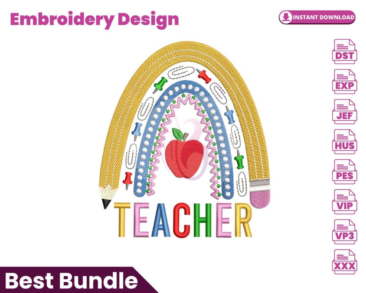 teacher-rainbow-embroidery-design