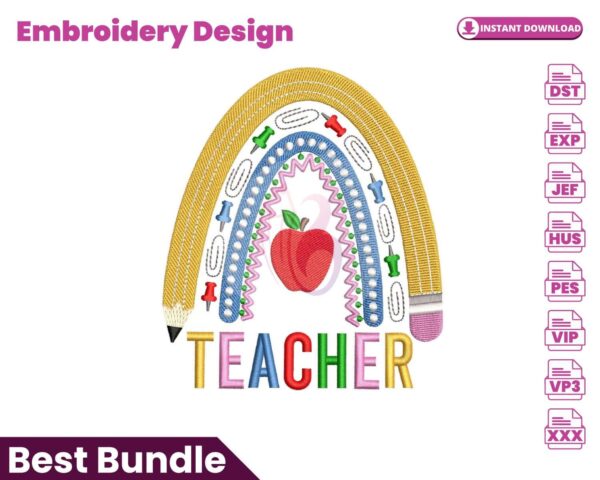 teacher-rainbow-embroidery-design