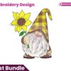 sunflower-gnome-embroidery-design