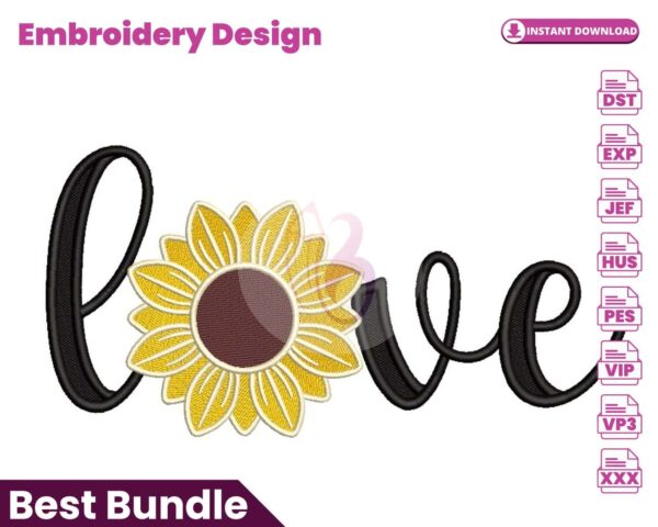 love-embroidery-design