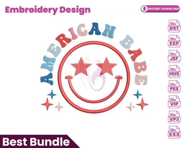 american-babe-embroidery-design