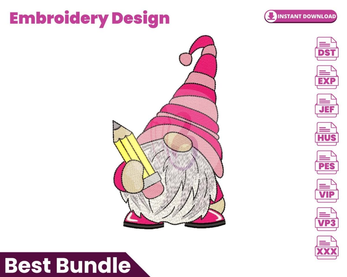 school-gnome-embroidery-design