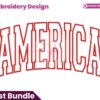 america-embroidery-design