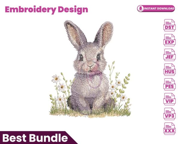 floral-bunny-embroidery-design