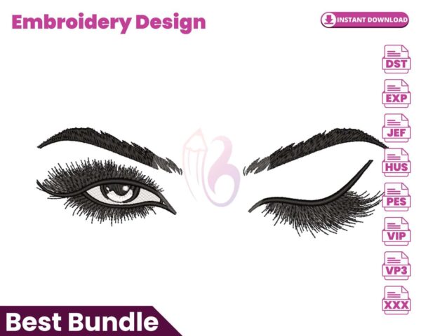 eyes-embroidery-design