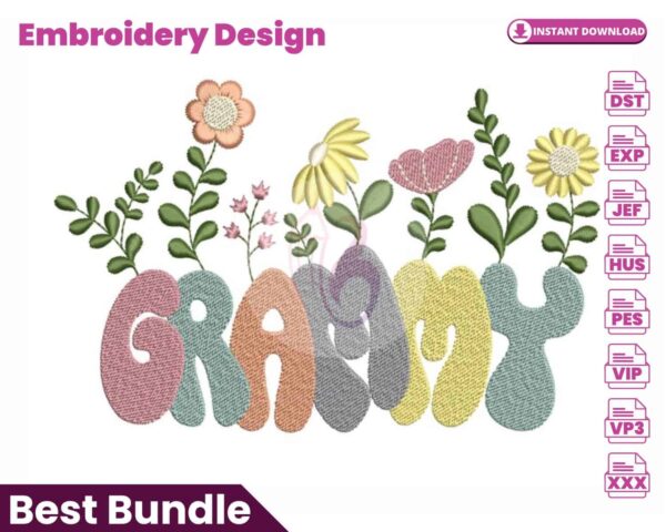 grammy-flower-embroidery-design