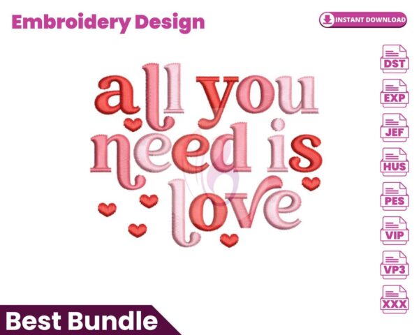 all-you-need-is-love-embroidery-design