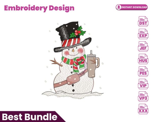 snowman-embroidery-design