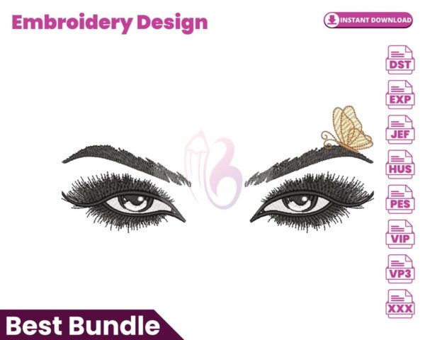 eyes-embroidery-design