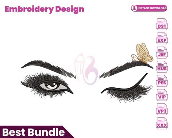 eyes-embroidery-design