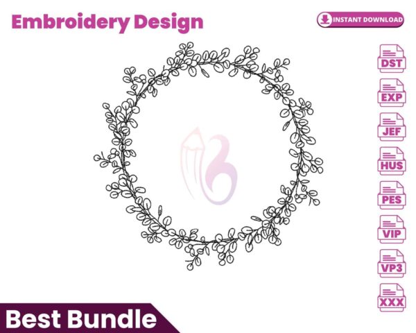 floral-wreath-embroidery-design