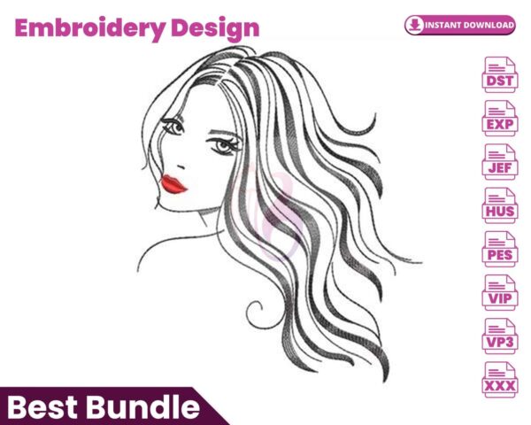 woman-machine-embroidery-design
