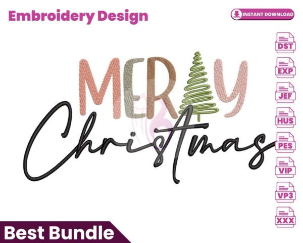 merry-christmas-embroidery-design