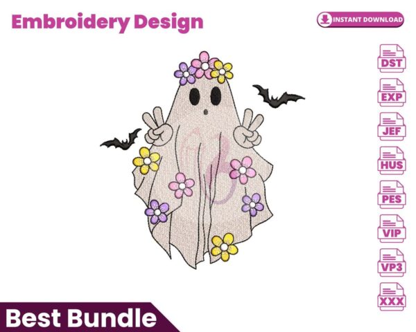 ghost-embroidery-design