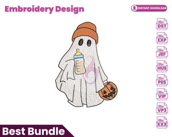 ghost-with-a-baby-bottle-embroidery-design