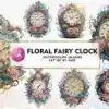 floral-fairy-clock-watercolor-clipart