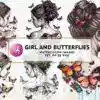 girl-and-butterflies-watercolor-clipart