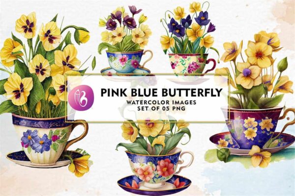 flower-tea-cup-watercolor-sublimation