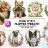 dog-with-flower-wreath-sublimation