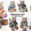 cute-grandma-cat-watercolor-sublimation