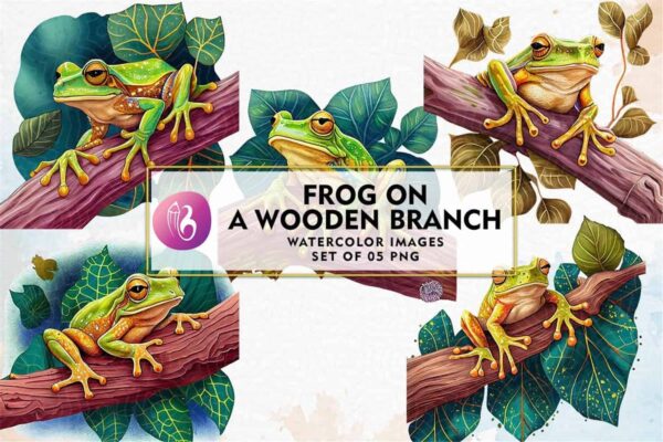 frog-on-a-wooden-branch-sublimation