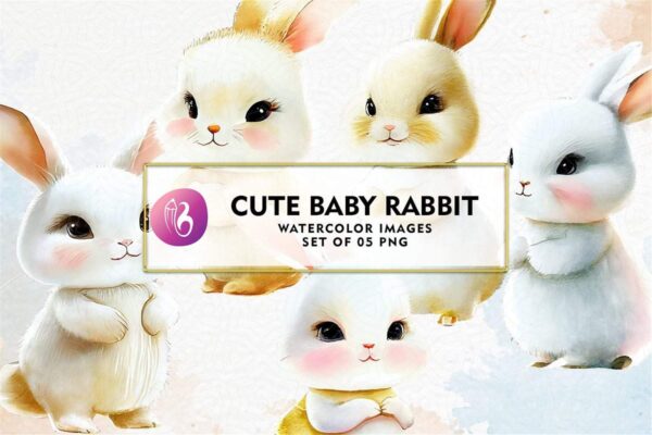 cute-baby-rabbit-watercolor-sublimation